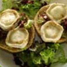 Recept: Broodje met warme geitenkaas Recept: Broodje met warme geitenkaas