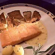 Recept: Zalmfilets met oesterzwammen