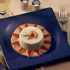 Recept: Bloemkoolmousse met garnalensaus