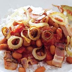 Recept: Bruine bonen met rijst Recept: Bruine bonen met rijst