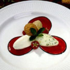 Recept: Driekleurenmascarpone met frambozencoulis 