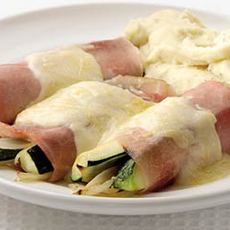 Recept: Courgette met ham en oude kaas