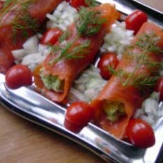 Recept: Gerookte zalm met avocadomousse