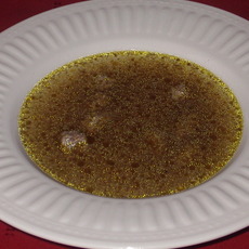 Recept: Rundvlees-pesto soep