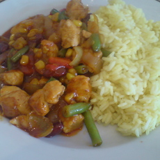 Recept: mexicaanse kip met groente en rijst