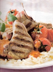 Recept: Lamskoteletjes met tomatensalsa
