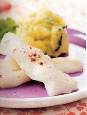 Recept: Visfilets met zachte kerriepuree