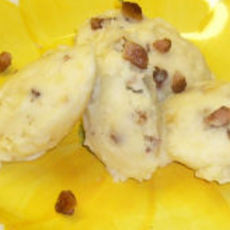 Recept: Aardappel quenelles met spekjes 