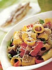 Recept: Rigatoni met ratatouille en sardines