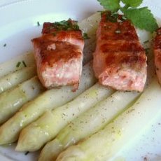 Recept: Schotse zalm met mosterdboter. 