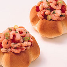 Recept: Minibroodjes met garnalen