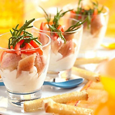 Recept: Mierikswortelmousse met paling