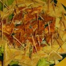 Recept: Pittige tortillahapjes met gedroogde tomaatjes