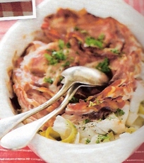 Recept: Kabeljauw met prei en pancetta