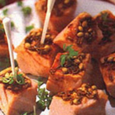 Recept: Zalmhapjes Recept: Zalmhapjes