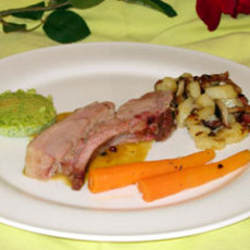 Recept: Speenvarkencotelet met sinaasappelsaus, broccolimo
