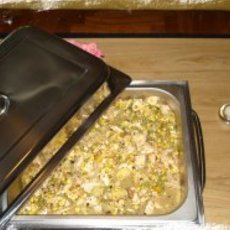 Recept: Kip kerrie schotel met ananas, banaan en een butte Recept: Kip kerrie schotel met ananas, banaan en een butte