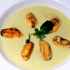 Recept: Mosselsoep met waterkers