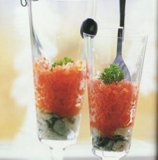 Recept: Oesters met tomatengranite