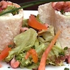 Recept: Luxe viswrap gevuld met gerookte zalm en Hollandse