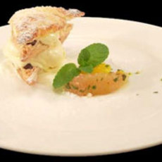 Recept: Mille-feuille met marmelade, muntijs, en citrus sa Recept: Mille-feuille met marmelade, muntijs, en citrus sa