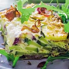 Recept: Courgette fritatta