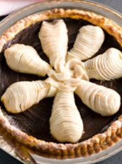 Recept: Perentaart met chocolade
