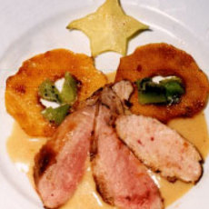 Recept: Fazantenborst met appeltjes en calvadossaus