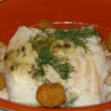 Recept: Kabeljauwhaasje met gorgonzola op een bedje van zu