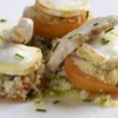 Recept: Met couscoussalade gevulde tomaat 