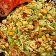 Recept: Wilde rijstsalade met kalkoen en ananas 
