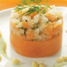 Recept: Tartaar van zeewolf en gerookte zalm