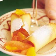 Recept: Cannoli met citrus vanillesalade Recept: Cannoli met citrus vanillesalade