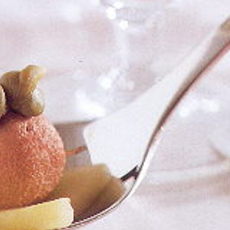 Recept: Een amuse van calvadosappel met pat� 