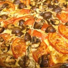 Recept: taart met kastanjechampignons en kalkoen Recept: taart met kastanjechampignons en kalkoen