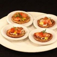 Recept: Blini�s met gerookte zalm