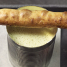 Recept: Doperwtensoep met palingbrood Recept: Doperwtensoep met palingbrood