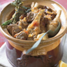 Recept: Fricassee van lam en artisjok Recept: Fricassee van lam en artisjok