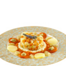 Recept: Taartje van ongehutste pot met lavendelmayonaise