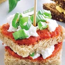 Recept: Pincho met paprikapuree Recept: Pincho met paprikapuree