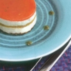 Recept: Paprikataartje met een mousse van bloemkool 