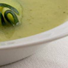Recept: Courgettesoep met mosterd
