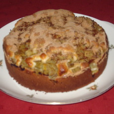 Recept: Rabarbertaart