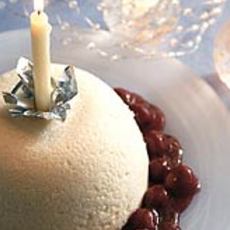 Recept: ROOMRIJSTPUDDING MET WARME KERSENSAUS