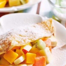 Recept: Vruchtenpannenkoek met sinaasappelmarmelade 