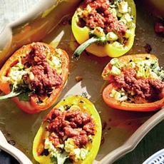 Recept: Gevulde paprika's