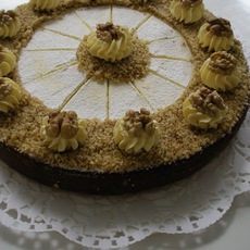Recept: Diótorta - notentaart Recept: Diótorta - notentaart