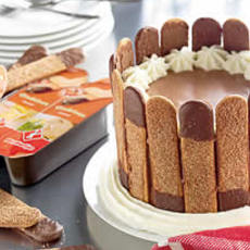 Recept: Bolletje Charlotte met chocolademousse Recept: Bolletje Charlotte met chocolademousse
