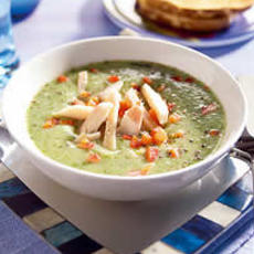Recept: Forelsoep met courgette en koriander