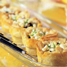 Recept: Franse bladerdeegnestjes met spinazie